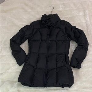 Sisley Women's Black Puffer Jacket